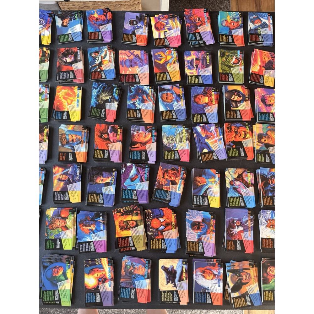 1994 Marvel Masterpieces - Complete 140 Card Base Set - Picture 4 of 9